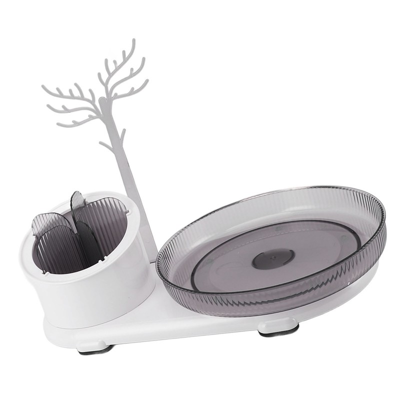 Makeup Organizer 360 Degree Rotating Makeup Brush Organizer Jewelry Display