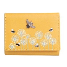 Mala Leather Butterflies & Flowers Floral Matinee Purse RFID Protection - Sophia