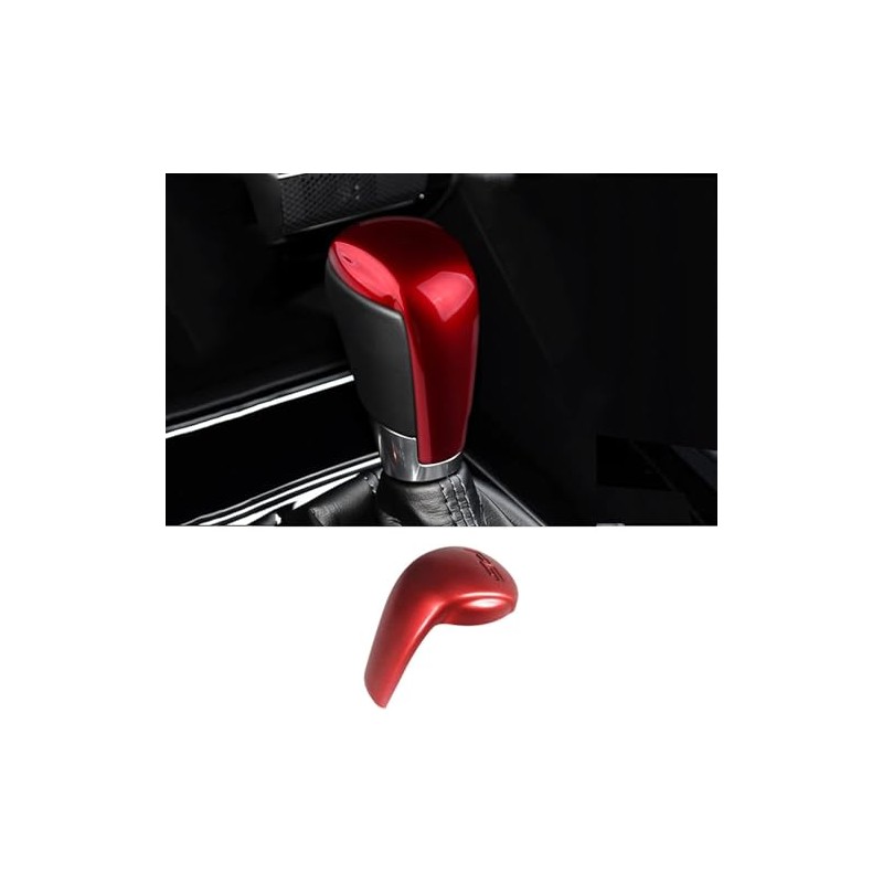 MAXDOOL Center Console Gear Shift Knob Cover, Interior Decoration Sticker