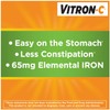 Vitron-C High Potency Iron Supplement with 125 mg Vitamin C,