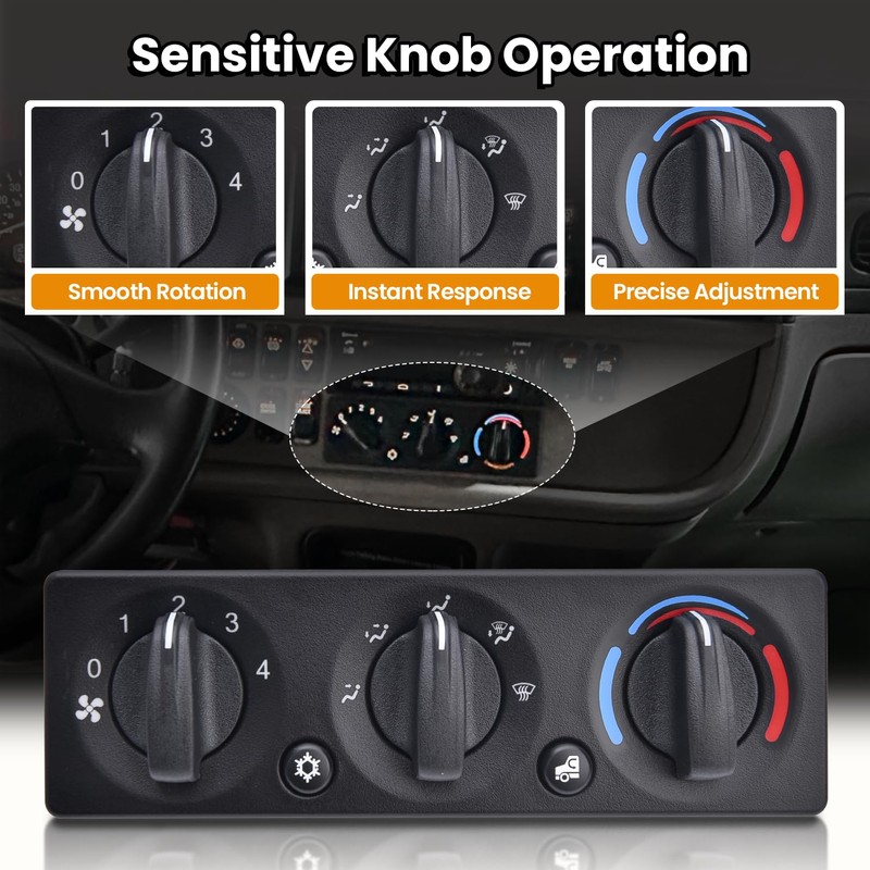 Hodflop Q21-6012 HVAC A/C Heater Climate Control Module Panel Compatible