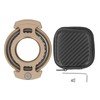 Fingertip Gyroscope Reduce Anxiety Free Rotating Metal Ring Decompression Toy