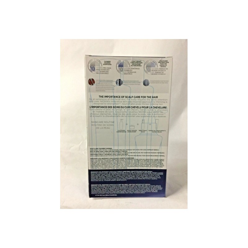 Nioxin set #5, chemically treated hair light tihinning , Color