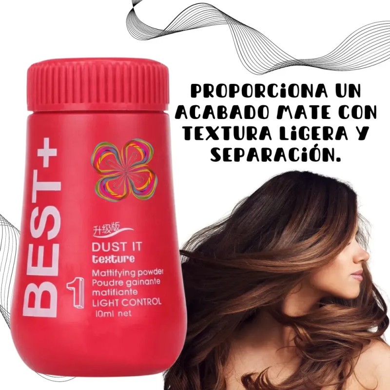 3 Pieza Shampoo Seco Polvo Limpieza Cabello Elimina Sebo Vol