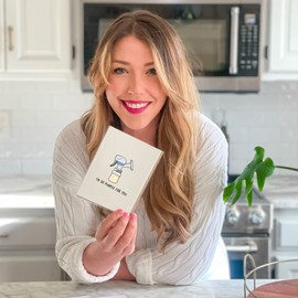 rockdoodles New Baby Card, New Mom Card & Pregnancy Gifts For Women, Best Gifts For Expecting Mom, Postpartum Mommy Gifts and New Mother Cards (So Pumped)