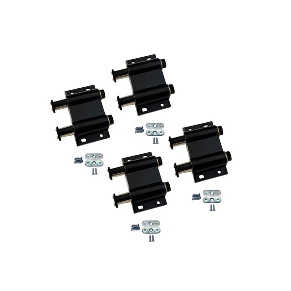 QCAA Magnetic Touch Latch for Cabinet, Push to Open, Double