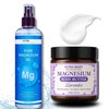 Magnesium Relief Combo|Pure Magnesium Oil Spray(300ml)+Magnesium Body Butter(4.23oz) USP Grade,Rapid