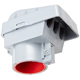 Morris Products 21786 PVC Entrance Cap, Used With Conduit, 1-1/2" Size