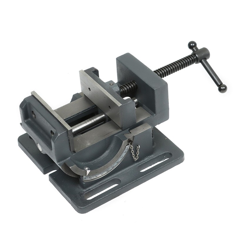 4' Drill Press Tilting Angle Vise 0-90 Degree Swivel Angle