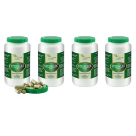 VITA IDEAL Vegan® Vitaideal Stone Clover Herb 4 x 360 Capsules Melilotus Officinalis Daily Serving 450 mg Stone Clover Pure Powder Natural, Vegetable and No Additives