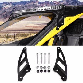 SI Fits 2024-25 Can Am Maverick R /Max Roof 50" Curved Light Bar Mounting Brackets
