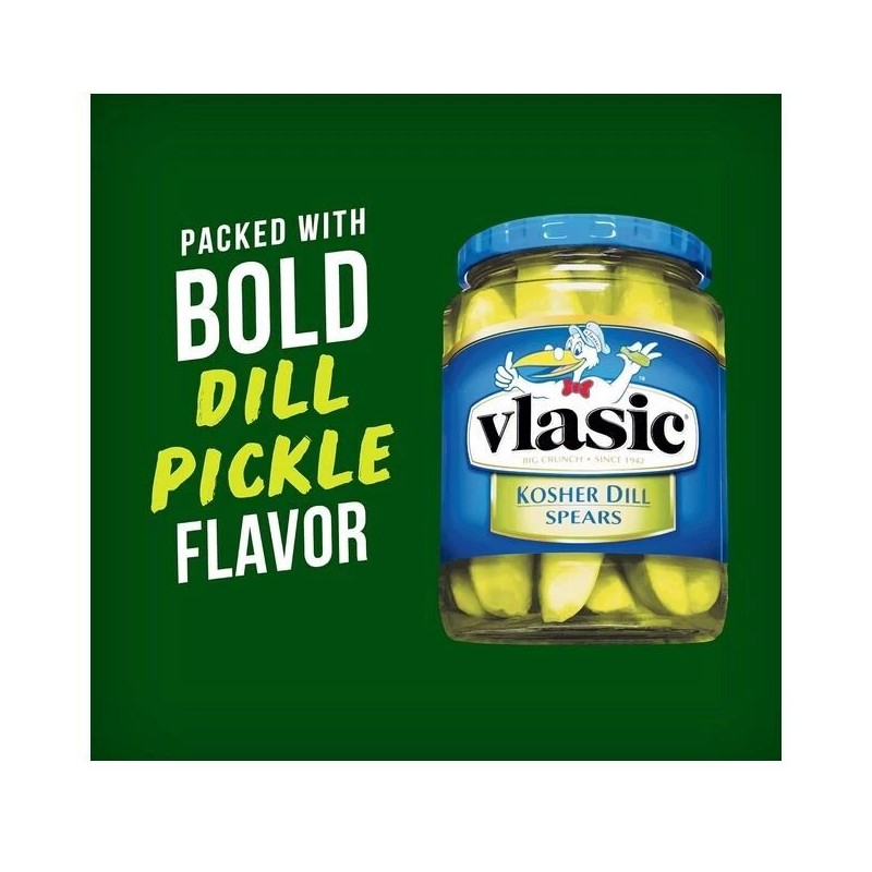 BIGS Vlasic Dill Pickle Sunflower Seeds, Keto Friendly Snack, 5.35-oz.