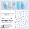 COLORBIRD Nail Sticker Christmas Santa Snowflake Snow Snowflake Cute (1210
