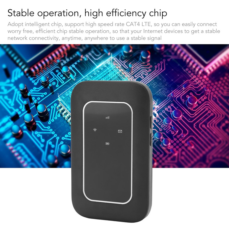 Mobile WiFi Hotspot with SIM Card Slot 4G LTE 150Mbps