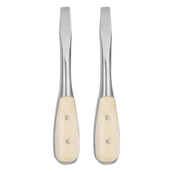 HARFINGTON 2pcs Slotted Screwdriver SL7.5 6" Carbon Steel Flat-Blade Screwdrivers