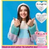 Aonveki Pocket Hug Lucky Pigs, Creative Knitting Wool, Positive Pig