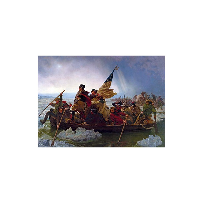Washington Crossing The Delaware by Emanuel Leutze