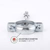 Specialist Pipe Bracket (Pack of 4) Metal Pipe Brackets Clamps