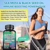 HealthyFinds HealthyFinds Sea Moss Black Seed Oil Ashwagandha Ginger Capsules
