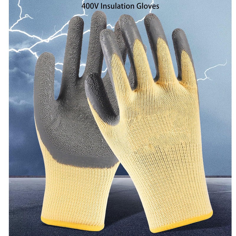 [Jeffergarden] Electrical Protective Gloves, Insulated Gloves, Rubber Work Gloves, Impact