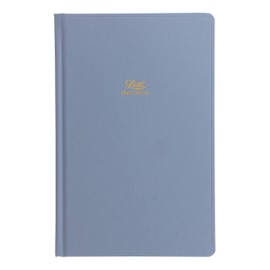 Letts Icon Book Perpetual Diary, Cream Paper, 384 Pages, 7.625 x 5 x 0.75 Inches, Blue (B090140)
