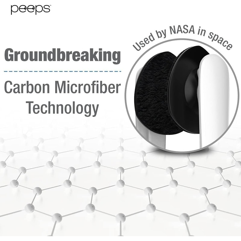 CarbonKlean Peeps Eyeglass Lens Cleaner - Efficient and Durable Carbon