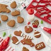 Wilton Holiday Multi-Cookie Cutter Sheet, Red