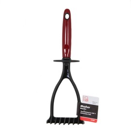Chef Craft Select Nylon Sturdy Masher, 11.5 inch, Red