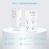 BESTEK Surge Protector, Outlet Extender with 6 Outlets and 4