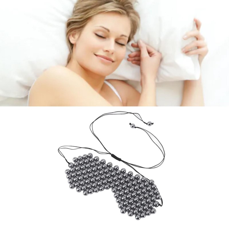 Terahertz Stone Eye Cover Relieve Fatigue Relaxing Comfortable Energy Stone