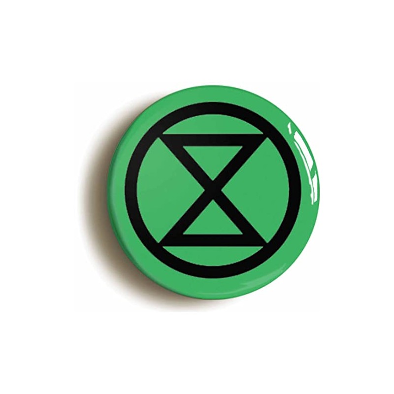 Ozorath Extinction Rebellion Symbol Button Badge (1inch / 25mm diameter)