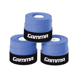 Gamma Sports Supreme Tac Baseball Grip Wrap (3 Pack) – Tacky, Absorbent, Non-Slip, Easy to Apply – Great for Any Size Handle, Aluminum or Wood Bat, Blue