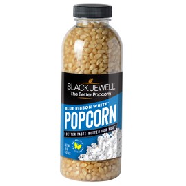Black Jewell Gourmet Popcorn Kernels, Blue Ribbon White, 15 Ounces (Pack of 6)