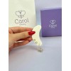 Carol 14k Solid Gold Hollow Heart Shaped Push Backs Stud
