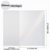 White Shimmer Cardstock Paper, 25 Sheets 250gsm/92Ib Pearlescent Paper for