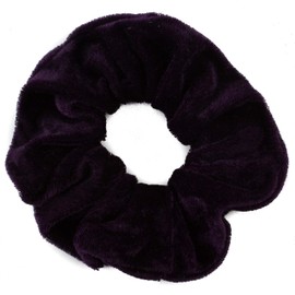 Mytoptrendz® Plain Scrunchie Soft Ponytail Hair Tie Elastic -Purple