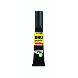 UHU Alleskleber Super Glue nachkorrigierbar super stark schnell geruchlos in Tube 7 g