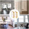 24pcs Window Fly Traps Sticker for Indoors, Transparent Fly Glue