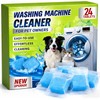 Enzyme Washing Machine Cleaner Tablets for Pet Owners, [2X Power]