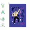 Wild Night Birthday Card - 'Party Night Wolf' - Gifts