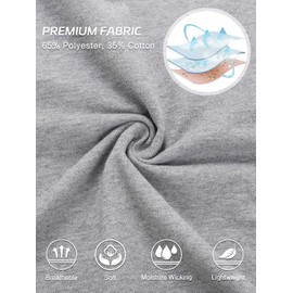 Corna Mens Polo Shirts with Pocket, Performance Polo Shirts for Men, Cotton Blend Lightweight Mens Golf Shirts Short Sleeve, Casual Stylish Solid Dry Fit Collared Mens Golf Polo Shirts (Grey, 3XL)