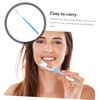 ULTECHNOVO 50pcs Reusable Travel Toothbrushes Soft Bristles for Camping and