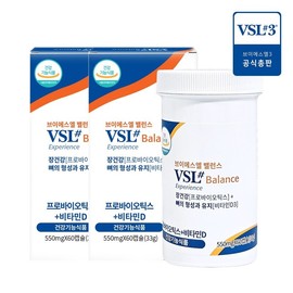 VSL Balance 8 types of probiotics + Vitamin D 120 capsules (4 months supply) / VSL 밸런스 8종 프로바이오틱스+비타민D 120캡슐(4개월분)