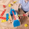 Melissa & Doug Take-Along Tool Kit Wooden Construction Toy (24