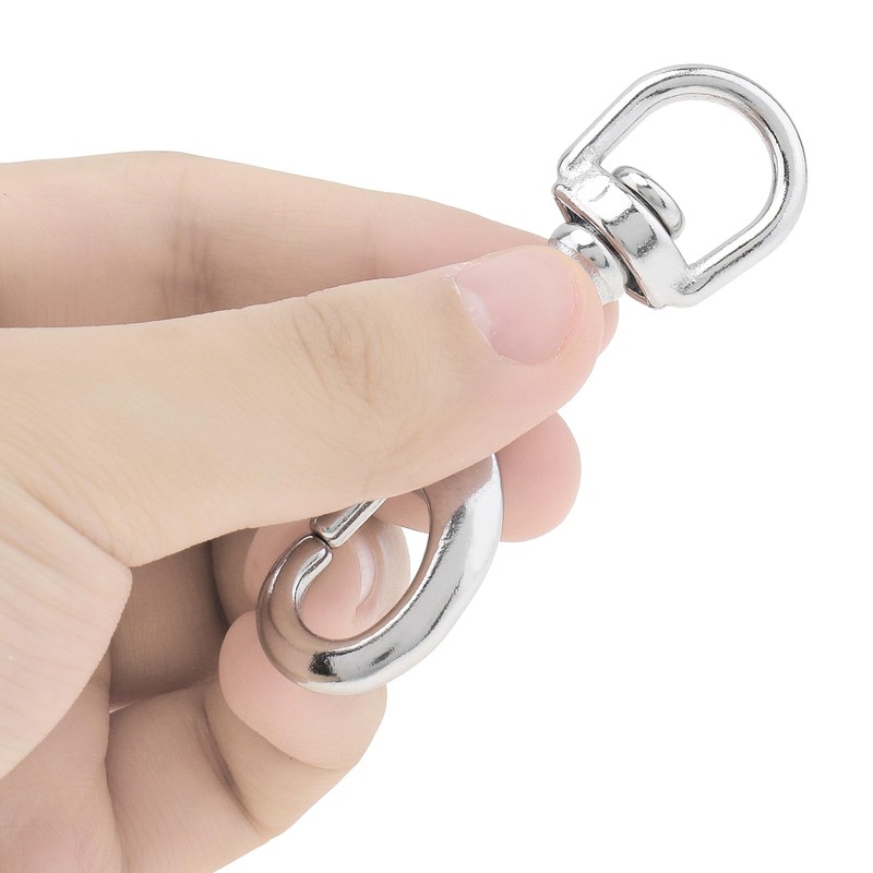 SecurityIng Diving Snap Hooks, Heavy Duty Stainless Steel 316 Marine