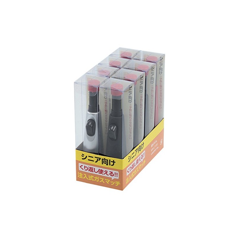 Lightec MW-LT-G8-8P Gas Injected Ignition Rod, Slim Fire Type, Set