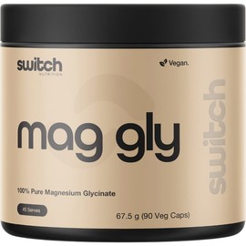Switch Nutrition Mag Gly 100% Pure Magnesium Glycinate Cap X 90
