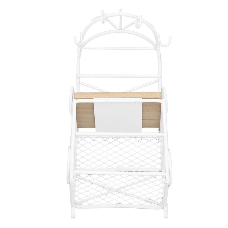 1:12 Miniature Storage Display Stand Mini Doll Bread Rack Dollhouse