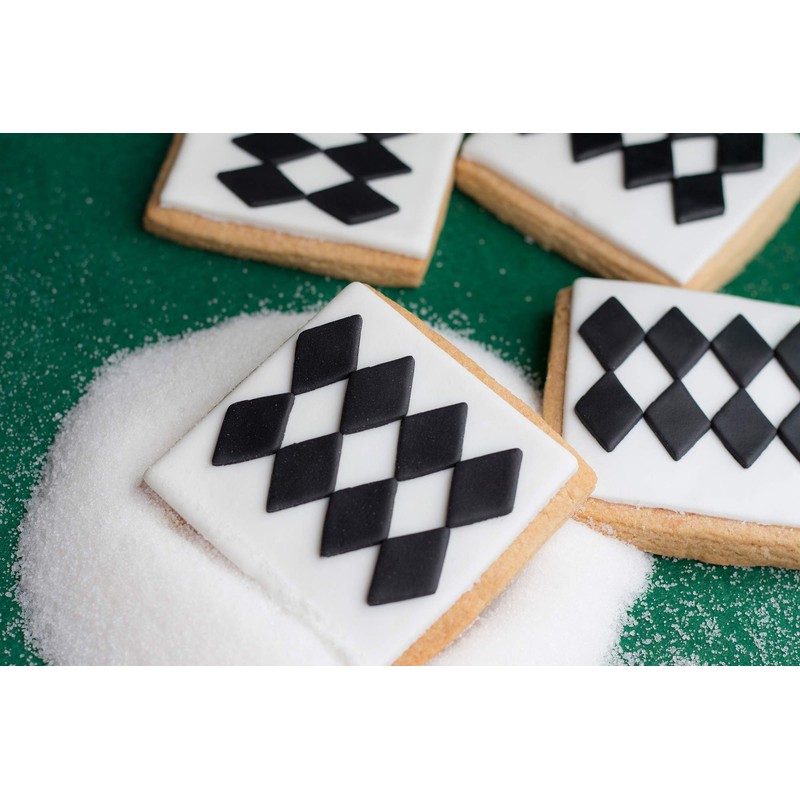 Fox Run 3609 Square Cookie Cutter Set, Stainless Steel, 6-Piece