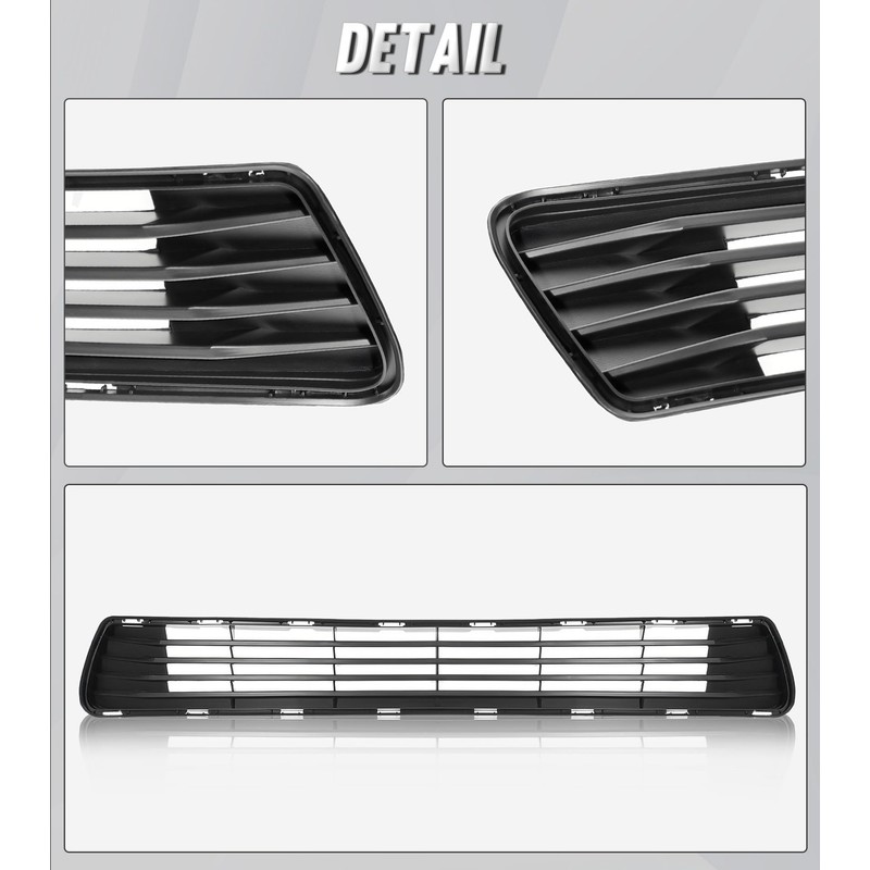 TMNIFLEG Front Lower Bumper Grill Grille Compatible With Toyota Camry